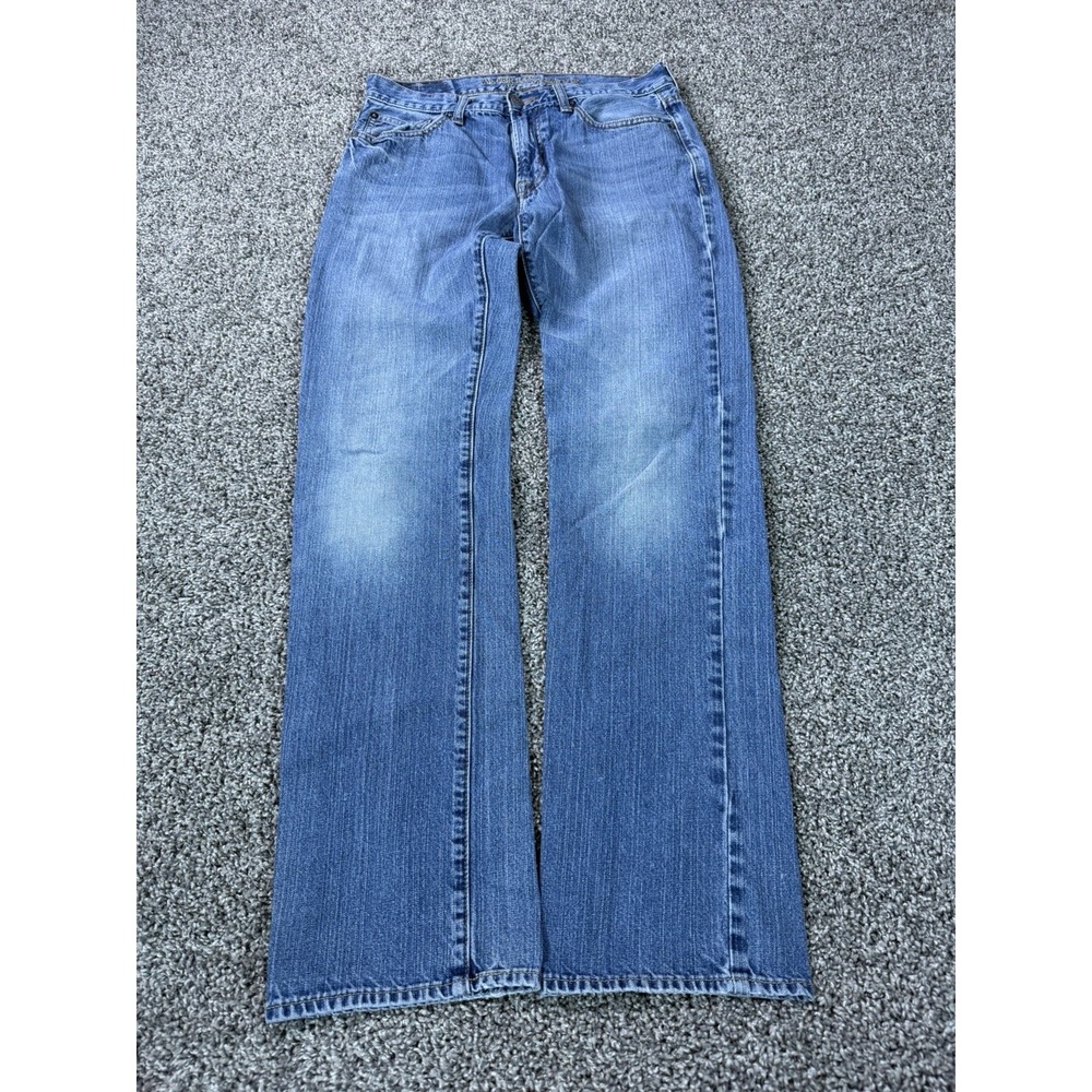 Vintage Y2K American Eagle Original Straight Jeans Men's Size 30X34 Blue